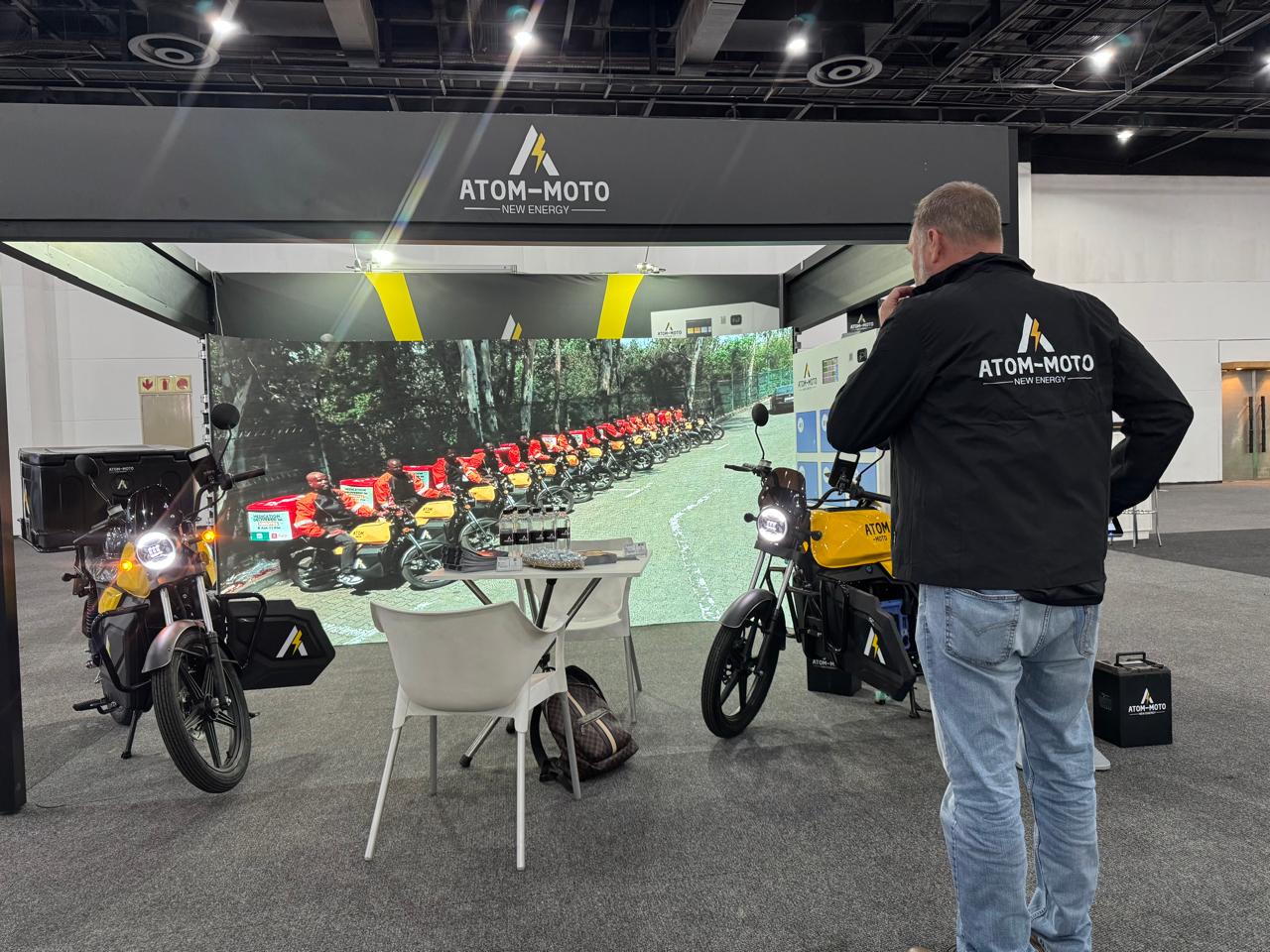 Large event display at the Smarter Mobility Africa Summit